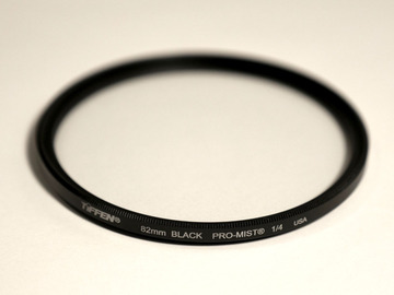 List my kit: Tiffen 82mm Black Pro Mist 1/4 Filter 