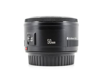 List my kit: Canon EF 50mm f/1.8 II