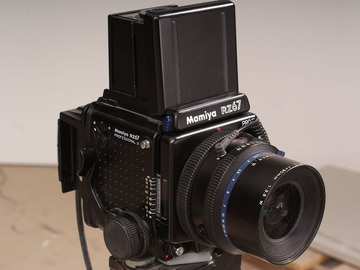 List my kit: Mamiya RZ67 Pro II + Sekor Z 90mm f3.5 Lens + Film Back