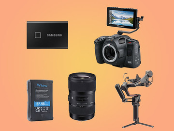 List my kit: Black Magic 6K, Sigma 18-35 1.8/F w stabilzer