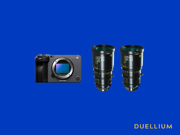 List my kit: Sony FX3 + DZOFILM PICTOR ZOOM 20-55MM + 50-125MM