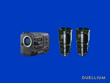 List my kit: Sony FX6 + DZOFILM PICTOR ZOOM 20-55MM + 50-125MM 