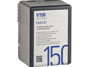 List my kit: Bebob V150 Micro Battery