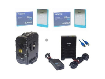 List my kit: AXS-R5 Including two AXS-512S24 512GB Mags and AXS-CR1 