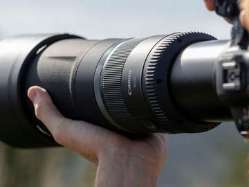 List my kit: Canon RF 800mm f11