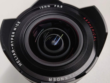 List my kit: Voigtlander 10mm 5.6 E aspherical for Sony E-Mount
