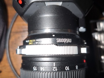 List my kit: Pocket 4K Speed booster Cine 0.71 