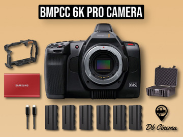 List my kit: Blackmagic camera 6k pro BMPCC6K 