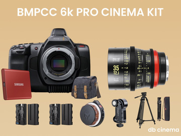 List my kit: BMPCC 6k PRO Cinema Kit