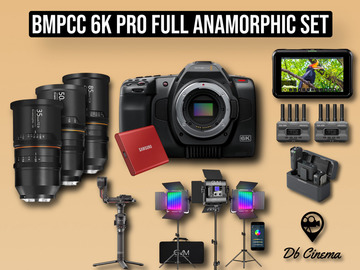 List my kit: Ultimate Anamorphic Cinema Short film BMPCC 6k pro Set