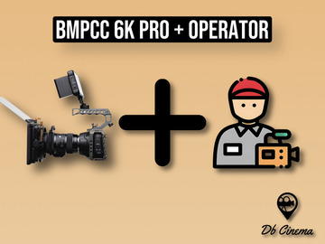 List my kit: Blackmagic BMPCC 6k pro Kit and Operator DP