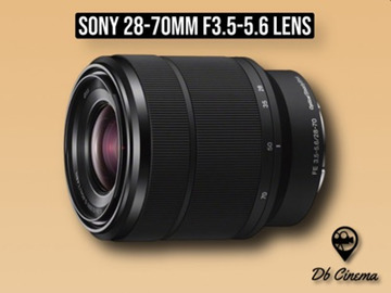 List my kit: Sony Full Frame 28-70mm zoom Lens 