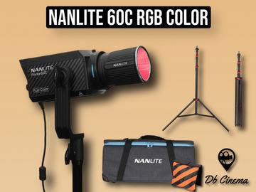 List my kit: Nanlite 60c RGB Key light Kit 