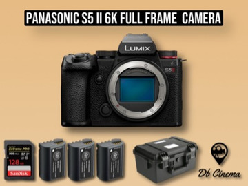 List my kit: Panasonic lumix s5 ii 6k Full Frame mirrorless Camera 