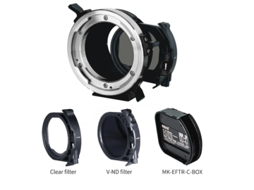 List my kit: Meike PL - E adapter with Variable ND filter