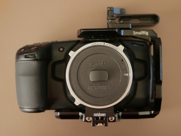 List my kit: Blackmagic Pocket 4K + Speedbooster